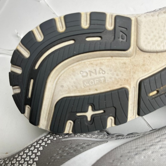 Brooks Ghost 14 Womens Running Shoes Size 11 Wide D Grey White 1203561D089 - Picture 16 of 16